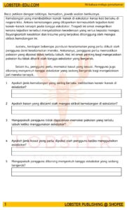 Bahasa Melayu / Tahun 5 6 / Pemahaman / Keselamatan Eskalator