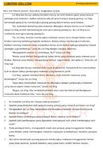 Bahasa Melayu / Tahun 6 / Pemahaman / Bungkusan Makanan