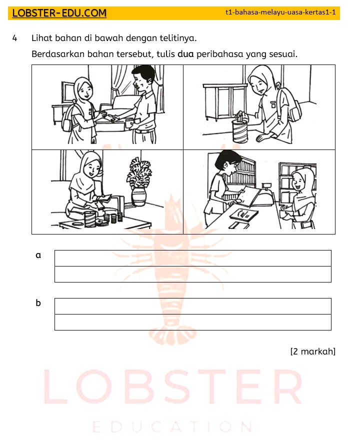 Bahasa Melayu / Tingkatan 1 / Tatabahasa / Peribahasa / 1